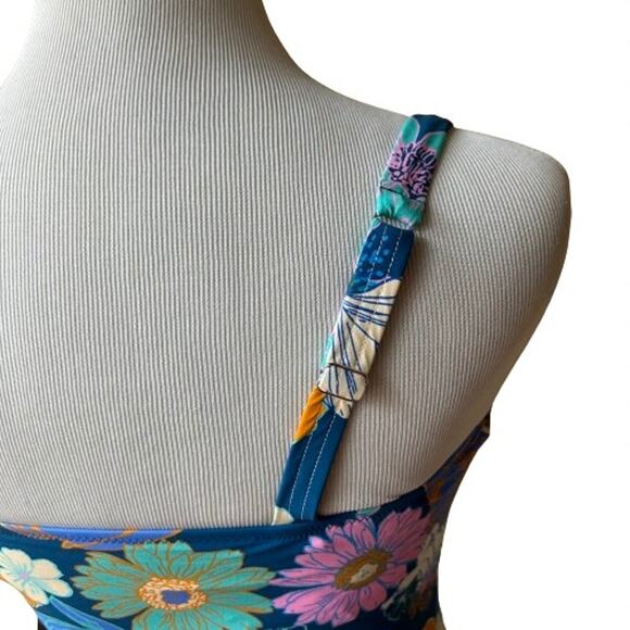 NWT PROFILE BY GOTTEX Rising Sun One-Piece Swimsuit. Size 8D - Picture 10 of 16